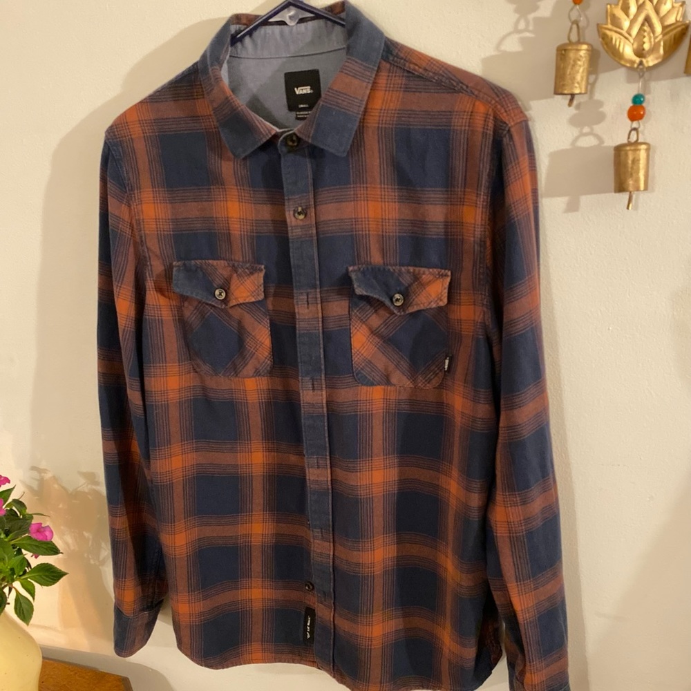 Like new vans women’s flannel size S. Roomy